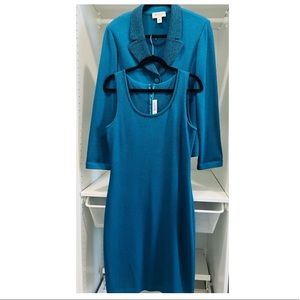 St. John Dress & Jacket Set